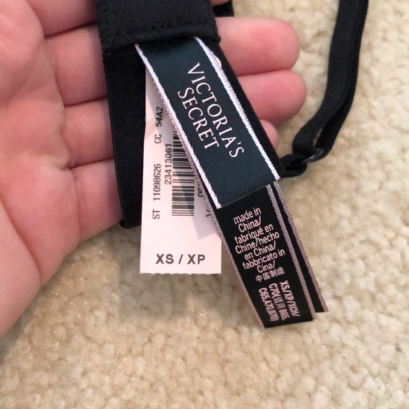 Victoria Secret Black And Tan Floral Lace Bralette - Picture 4 of 4